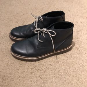 Clark’s black boots